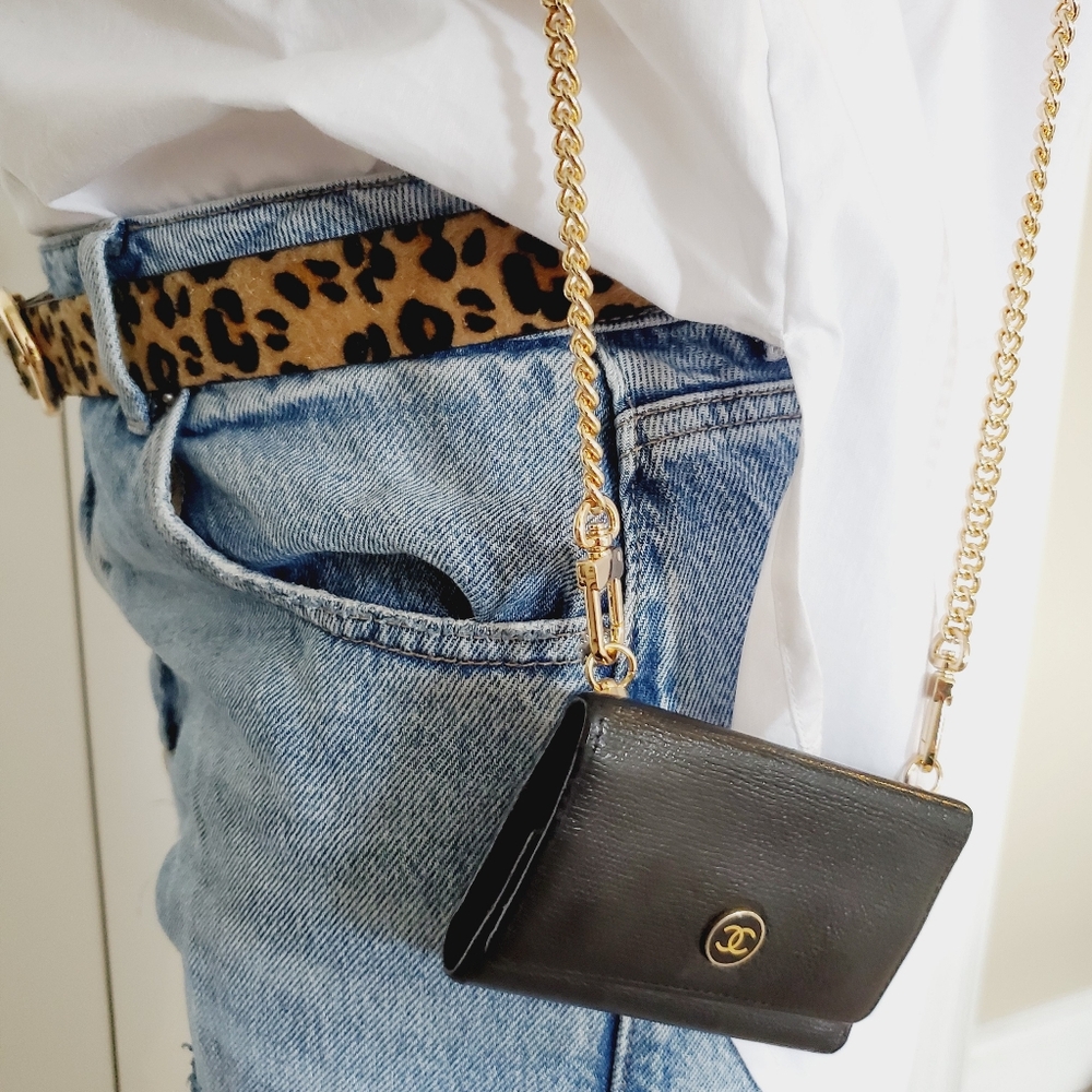 CHANEL Micro CC Converted WOC / Crossbody / Purse / Clutch / Wallet - Picture 4 of 14